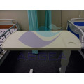 AG-OBT002 ABS material hospital bed adjustable cheap side tables